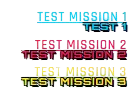 Aperçu Missions